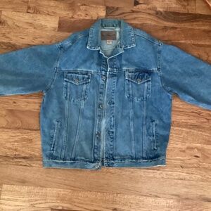 Denim Embroidered Paramount Pictures jacket